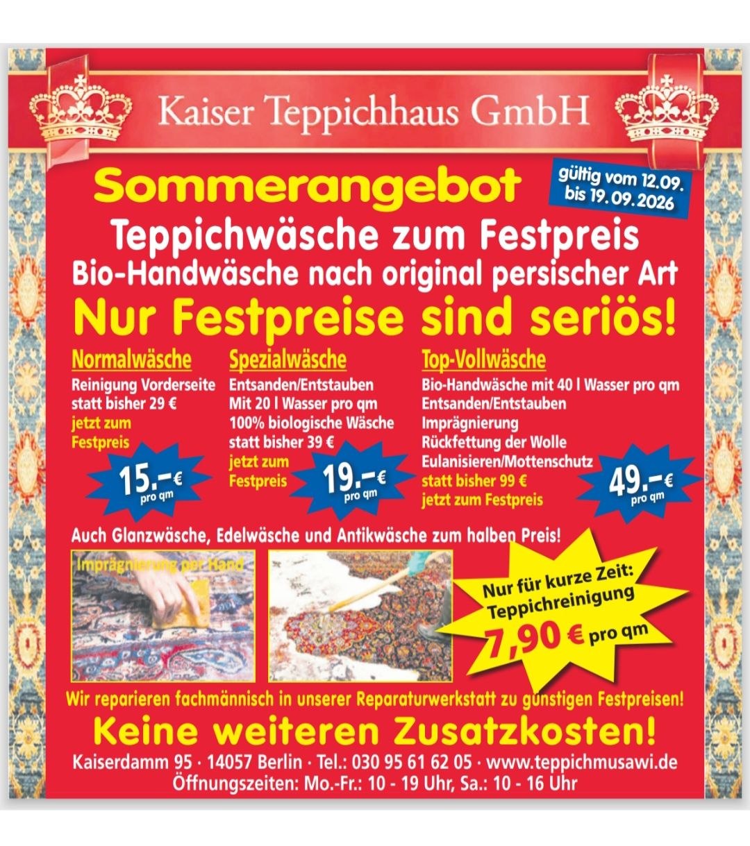 Teppichrinigung Berlin
